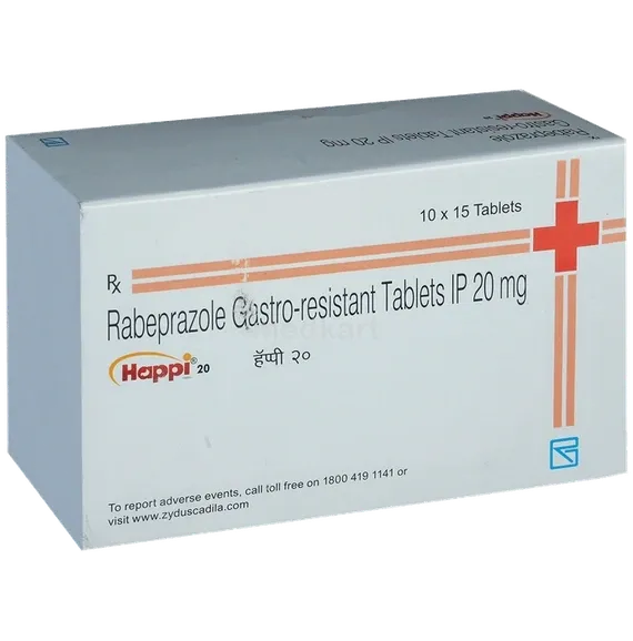 happi 20mg tablet 15's